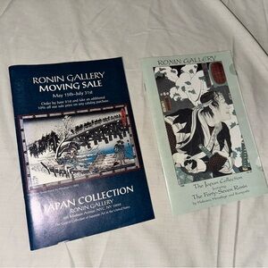 Ronin Gallery Japan Collection Booklets